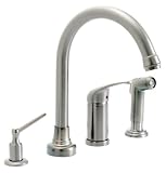 Fontaine Luxury High-Arc Kitchen Faucet, Stainless Steel (NF-KHI4-SS)