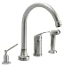 Fontaine Luxury High-Arc Kitchen Faucet, Stainless Steel (NF-KHI4-SS)
