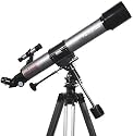 Silver TwinStar 70mm Refractor Telescope