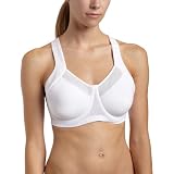 Champion Women's Powerback Underwire Sports Bra, White, 42DD