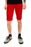 RUDE Red Denim Shorts