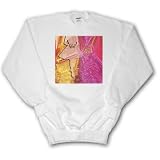 Beverly Turner Wedding Attendant and Bridal Party Design - Orange and Yellow Dress Bridesmaid Request - Sweatshirts