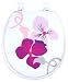 Ideko -Abattant WC mousse fleurs