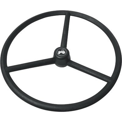 A & I Products Replacement Steering Wheel - Fits Ford/New Holland Tractors with 36 Spline Hub, Model# D6NN3600B
