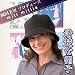 「清楚なお嬢様」は女性の永遠のテーマ♪ 岡田美里プロデュース mili millie 清楚な帽子(黒)
