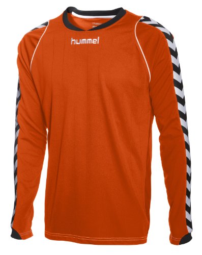 Hummel Kinder Trikot BEE AUTHENTIC Long Sleeve JERSEY 1, fire red, 122/128 ( 8 ), 04-057-3 Preisvergleich