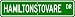 Hamiltonstövare STREET SIGN ~ High Quality Aluminum ~ Dog Lover