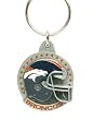 Denver Broncos Pewter Keychain