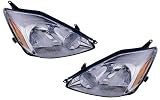 2004-2005 ( 04 05) Toyota Sienna Headlight Assembly (None HID Type) - One Pair (Both Driver and Passenger Sides) - DOT Certified Headlamp