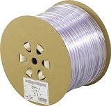 サンヨー　透明ホース５×７　１００ｍドラム巻　1477510　TM57D100T