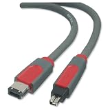 Belkin FireWire Cable IEEE with Quad shielding 6pin to 4pin 1.8m Ref CF1100aed06
