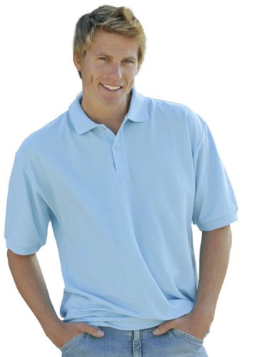 Robustes Polo Shirt Größe S - Übergrösse 6XL von Jerzees 65% Polyester 35% ringgesponnene Baumwolle-Pique
