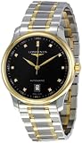 Longines The Master Diamond Black Dial Mens Watch L2.628.5.57.7