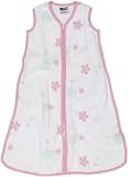 Pinzon Baby By aden + anais Cotton Muslin Winter Warmth Sleeping Bag, Tea Party, Small