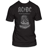IMAGE OF Impact Young Men's AC/DC Hells Bells Art Jersey T-Shirt, Black, Small