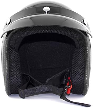 Motorcycle Street Bike Modular/Flip up Dual Visor/Sun Shield Full Face Helmet Matt Black (L - 23.2/23.6")