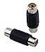 PIG HOG Rca (female) - Rca (female) Mono Adapter, 2-Pack