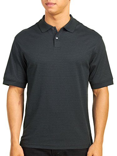 Haggar Men's Short Sleeve Small Box Polo