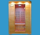 Malibu -2 Person Infrared Sauna, Canadian Red Cedar, CD