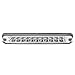 Auto Dynasty Dual Row Full LED Chrome Housing 3rd Third Tail Brake Light Cargo Lamp Compatible with Chevy Colorado GMC Canyon 04-12