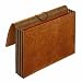 Globe-weis Heavy Duty Expanding Wallet, 3-1/2 Inch Expansion, Legal Size, Brown, (cl1056elhd)