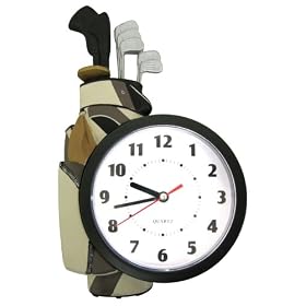 Company's Coming! CLK-003 Golf Bag Clock by Company's Coming
