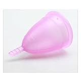 ムーンカップ（L ピンク）女性・生活・旅行・生理用品・ソフトシリコン