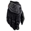 Troy Lee Designs GP Men's Motoross Motorcycle Gloves w/ Free B&F Heart Sticker Bundle - Black