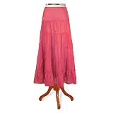 Sheer Voile Tiered Skirt (Petite, Tall & Misses Sizes XS-3X)