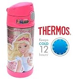 バービー Barbie　THERMOS　ストローボトル2　6814【水筒　真空断熱　キッズ　子供用　キャラクター　日本未発売】 水筒