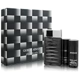 Attitude by Giorgio Armani for Men 3 Piece Set Includes: 2.5 oz Eau de Toilette Spray + 1.7 oz After Shave Balm + 1.7 oz All Over Body Shampoo