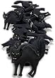 Crocs Shoe Charms Black Cat