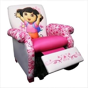 Click to buy Dora The Explorer Merchandise: Dora The Explorer Recliner from Amazon! Click to buy Dora The Explorer Merchandise: Dora The Explorer Recliner from Amazon!