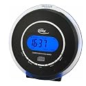 Elta 4574N Uhrenradio (LC-Display, UKW-/MW-Tuner, CD-R und CD-RW, USB) schwarz