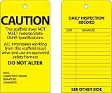 LAB-SPT2 - STANDARD SCAFFOLD TAGS