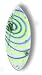Zap Wedge (large) w/ art