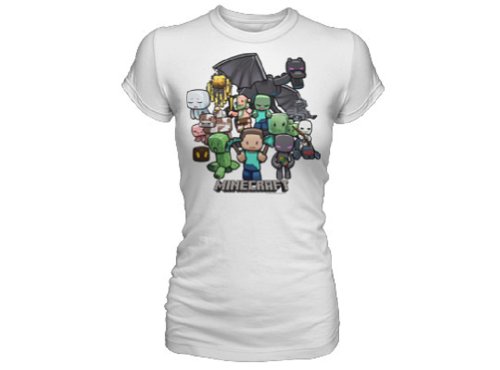 Minecraft Party Juniors T-shirt