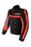 Dragon Rider Triforce Textile Motorcycle Jacket - Red - Medium