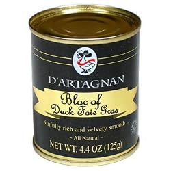 D'Artagnan Bloc of Duck Foie Gras