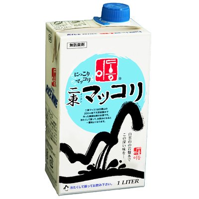 E-DONマッコルリ ６°パック / 二東（イードン） 1L 1本