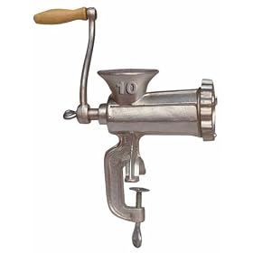 Meat Grinder #10, 4.5" x 4" Hopper