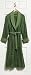 Pinzon Bamboo Cotton Large Bath Robe, Palm