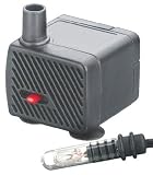 Pumpe 150 L, mit Beleuchtung für Zimmerbrunnen und Aquarium von seliger