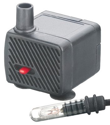 Pumpe 150 L, mit Beleuchtung für Zimmerbrunnen und Aquarium von seliger
