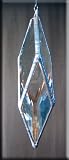 Rainbow Water Prism - Large Diamond Rainbow Maker - Glass Crystal Suncatcher
