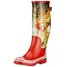 Giesswein Odenberg 48094, Damen Gummistiefel, (rot), rot
