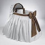 Silky Bebe Bassinet (Light Blue, Chocolate) (46"H x 36"W x 40"D)