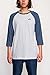 RVCA Men's Two Color Va Raglan T-Shirt