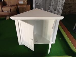 Eckschrank, Weiß: Amazon.de: Küche & Haushalt