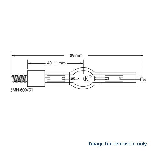 USHIO 600W 68V EmArc Light Bulb